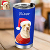 Custom Pet Photo Tumblers Custom Pet Coffee Mug Cup Gift for Cat Mom Dog Dad Christmas Gift