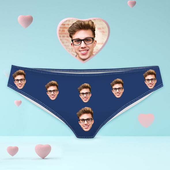 Custom Underwear with Photo Face Photo Panties