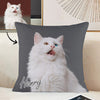 Custom Pet Photo Pillow Decorative Cushion Cover Cat Pillow Dog Pillow Decorative Throw Pillows