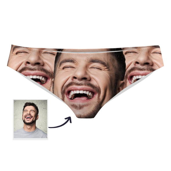 Gifts for Girlfriend Anniversary Gift for Wife Custom Photo Face Panties Face on Underwear