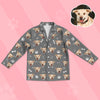 Kids' Custom Pajamas with Dog Face Kids Personalized Dog Photo Pajamas Chirstmas Gift