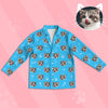Kids Customized Pajamas with Cat Face Kids Custom Cat Photo Pajamas Kids Cat Pajamas