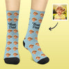 Fathers Day Socks Dad Socks Custom Face Socks Custom socks for Dad Fathers Day Gift