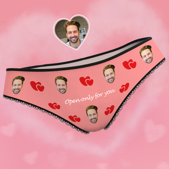 Custom Underwear Face Photo Panties for Women