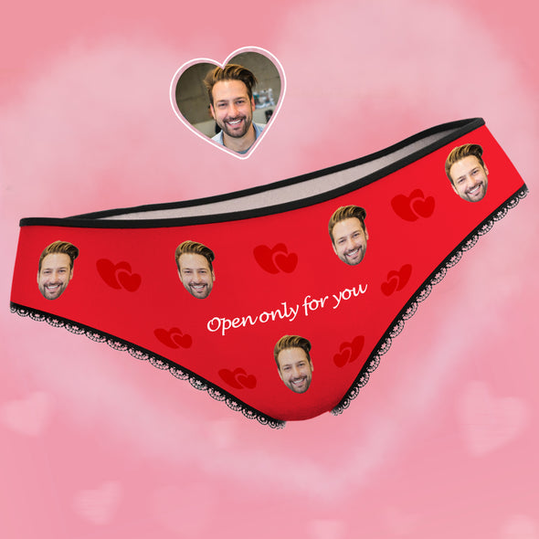 Custom Underwear Face Photo Panties for Women