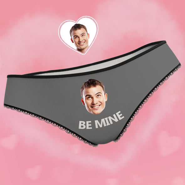 Custom Photo Panties with Face Gift for Girlfriend