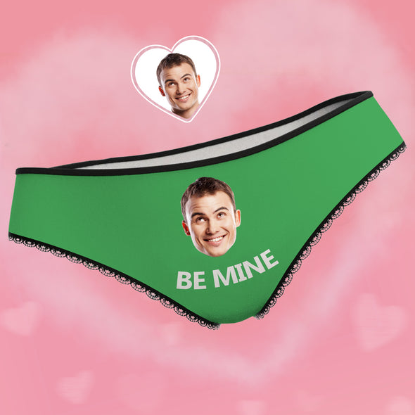 Custom Photo Panties with Face Gift for Girlfriend