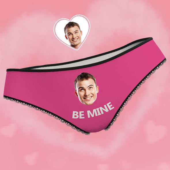 Custom Photo Panties with Face Gift for Girlfriend