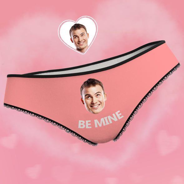 Custom Photo Panties with Face Gift for Girlfriend