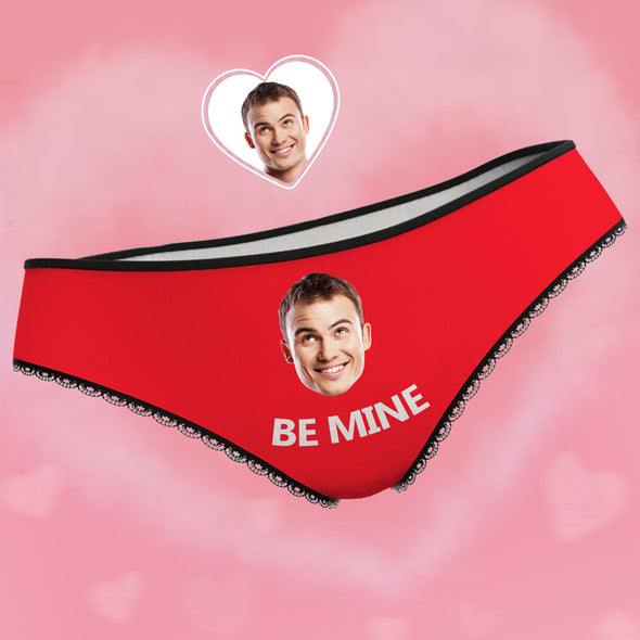 Custom Photo Panties with Face Gift for Girlfriend