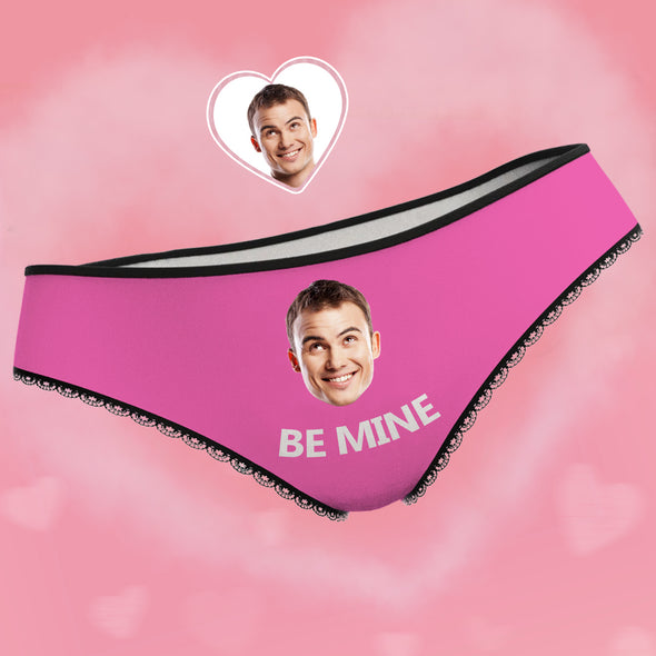 Custom Photo Panties with Face Gift for Girlfriend