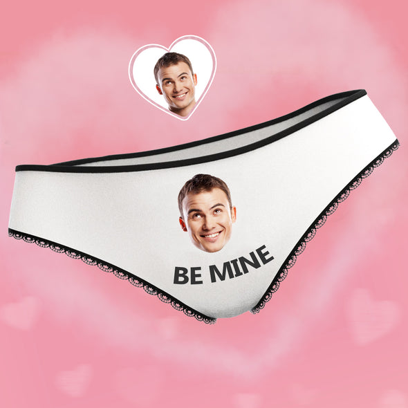 Custom Photo Panties with Face Gift for Girlfriend