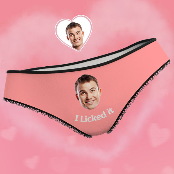 Custom Panties with Face Photo Underwear Gift for Girlfriend