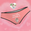 Custom Face Panties Christmas Gift for Wife