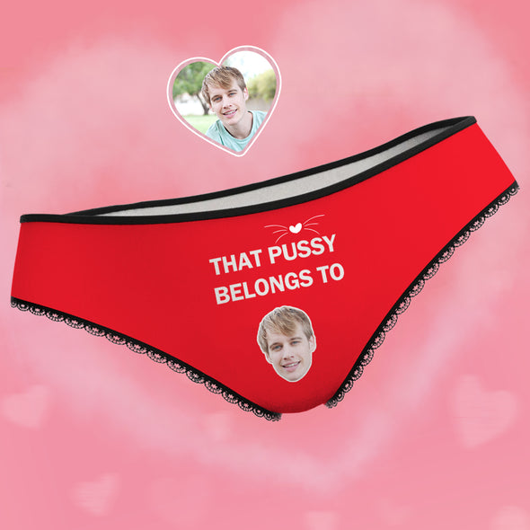 Custom Face Panties Christmas Gift for Wife