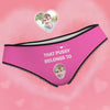 Custom Face Panties Christmas Gift for Wife