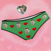 Personalized Panties with Photo Face Underwear for Girlfriend
