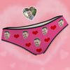 Personalized Panties with Photo Face Underwear for Girlfriend