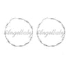 Customized Name Earrings Personalized Name Hoop Earrings