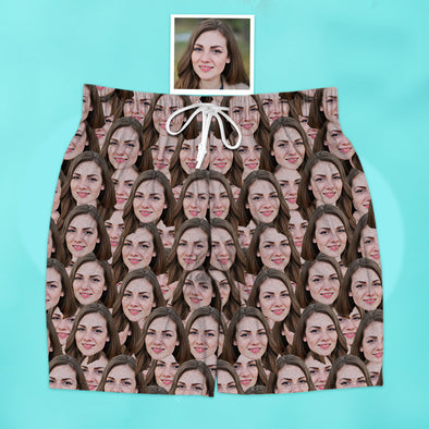 Funny Gifts Custom Photo Short Sleeve Pajamas Gifts for Girlfriend Gifts for Boyfriend Gifts for Mom