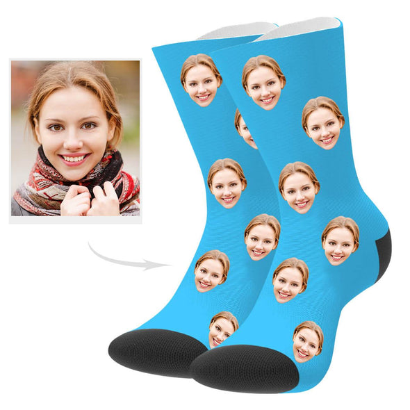 custom face socks