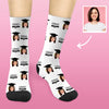 2025 Graduation Gifts for Him Her Custom Funny Graduation Socks Grad Photo Socks 2025 Graduation Socks