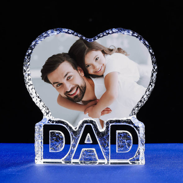 Custom Mothers Day Gift 3D Photo Crystal Photo Crystal Mothers Day Gift for Mom