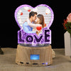 Custom Valentine's Day Gift 3D Photo Crystal Photo Crystal Valentine's Day Gift for Lover