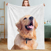 Customized Photo Blankets Personalized Cat Dog Photo Blankets Fleece Throw Blanket