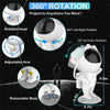 Astronaut Star Projector 360° Adjustable Galaxy Projector Light Spaceman Night Light Gift for Kids Adults for Bedroom