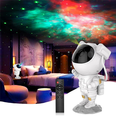 Astronaut Star Projector Galaxy Projector Light Spaceman Bedroom Night Light Gift for Kids