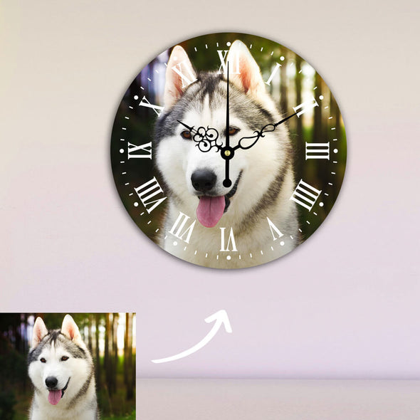Custom Photo Clock Photo Wall Clock