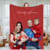 Custom Photo Blankets Custom Blankets with Photo Fleece Throw Blanket Christmas Gift