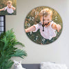 Personalized Round Picture Frames Wall Clock