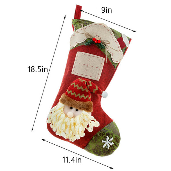 Large Candy Bags Christmas Stocking Christmas Tree Hanging Decorations