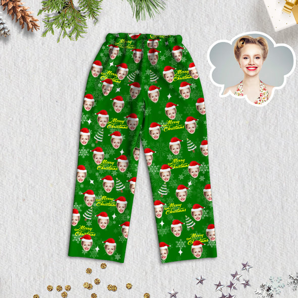 Custom Christmas Pajamas with Photo Christmas Gift