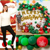 Christmas Party Decorations Merry Christmas Banner Balloons Set Christmas Ornaments