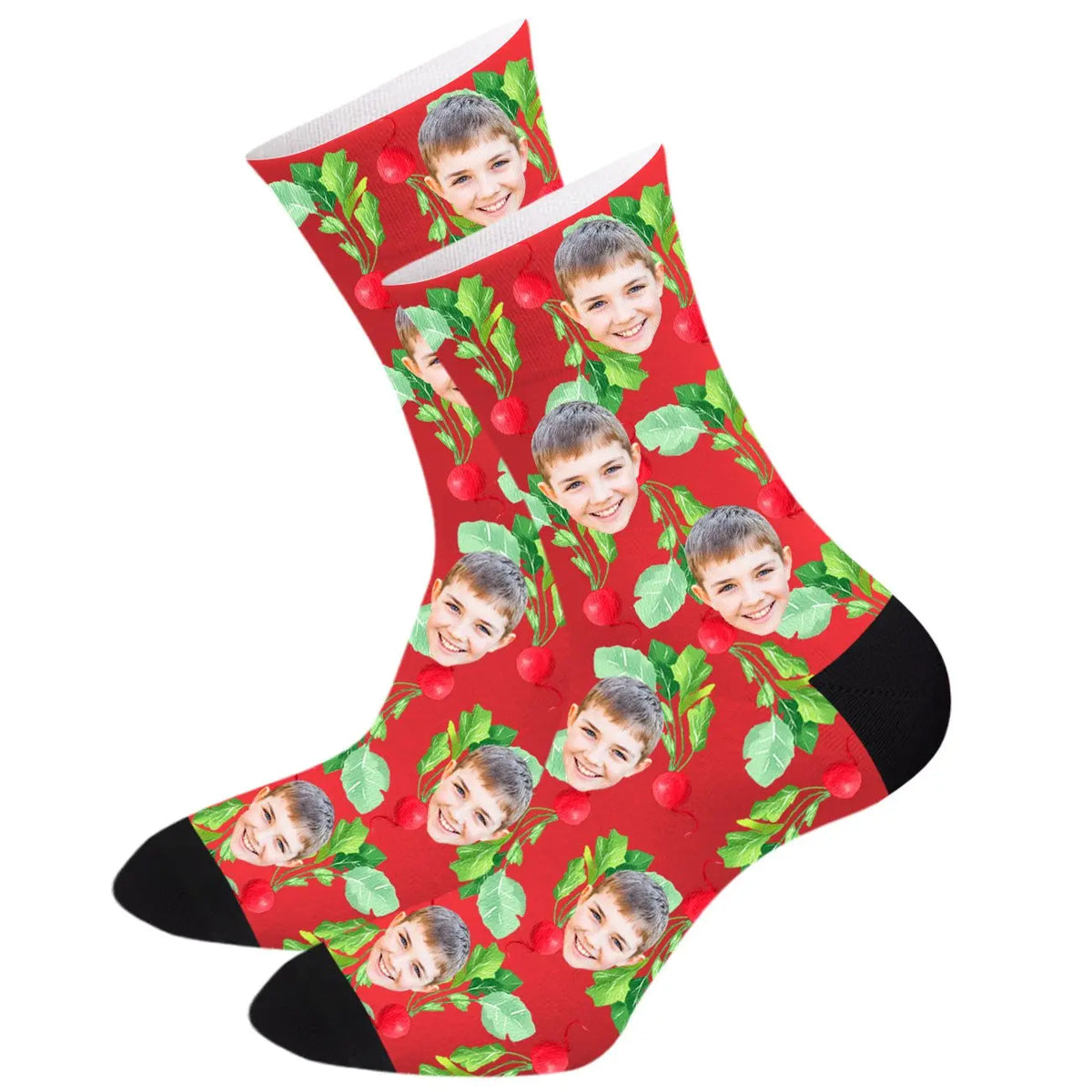 Radish Socks Custom Radish Socks – Yourphotosocks