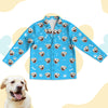 Customized Dog Face Pajamas Personalized Dog Photo Pajamas Home Sleepwear