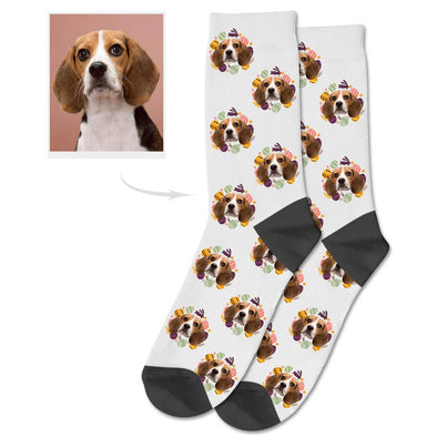 Dog Photo Socks Custom Pup Socks