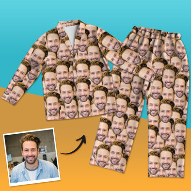 Custom Face Pajamas Christmas Gift