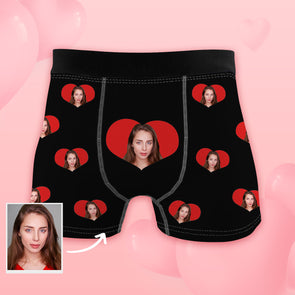 Custom Face Boxers Valentine's Day Gift