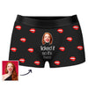 Custom Photo Boxer with Face Picture Funny Shorts