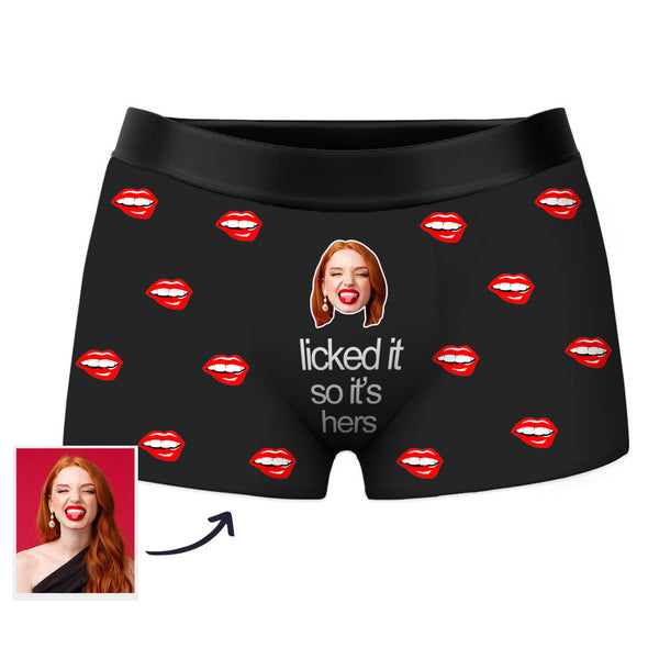 Custom Photo Boxer with Face Picture Funny Shorts