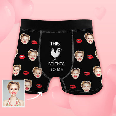 Custom Face Boxers Funny Party Gift for Boyfriend