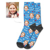 Custom Photo Socks with Your Name