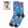 Custom Love Dad Socks with Text