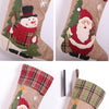 Christmas Stocking Decorations Bag Santa Snowman Christmas Tree Hanging Candy Gift Bags