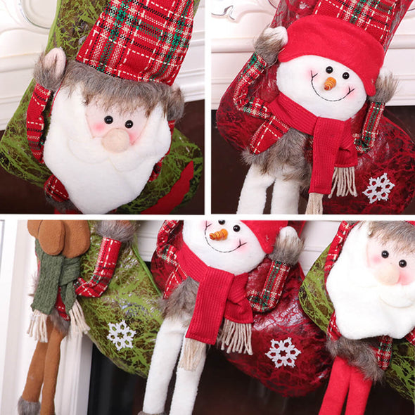 Christmas Decoration Children's Candy Bag Gift Bag Christmas Stocking