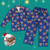 Christmas Pajamas with Face Custom Christmas Pajamas with Picture Home Sleepwear Christmas Gift